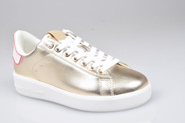 Guess Shoes Veter Goud dames (GUESS SNEAKER  - FL5RK8LEL12 PLATINO) - Mayday (Aalst)