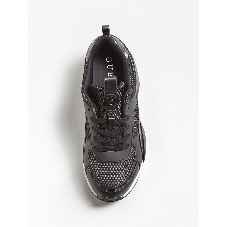 Guess Shoes Veter Zwart dames (GUESS SNEAKER - FL5TP2FAM12 Black) - Mayday (Aalst)