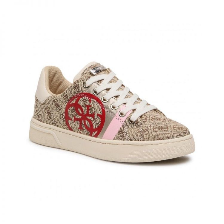 Guess Shoes Veter Beige dames (GUESS SNEAKER  - FL5RT2FAL12 Beige) - Mayday (Aalst)