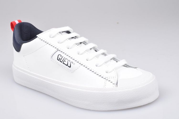 Guess Shoes Veter Wit heren (GUESS SNEAKER  - FM5MIMLEA12 WHBLU) - Mayday (Aalst)