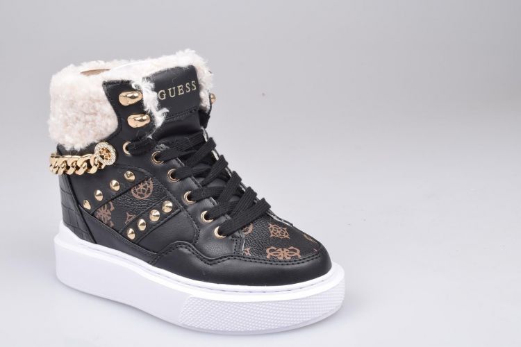 Guess Shoes Veter Zwart dames (GUESS WEDGE - FL8R2YELE12 BLKBR) - Mayday (Aalst)