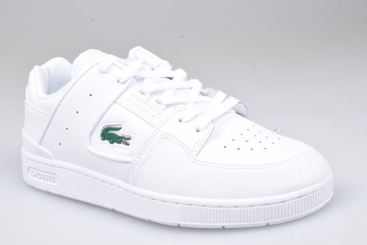 Lacoste Veter Wit heren (COURT CAGE - 741SMA002721G Wht/Wht) - Mayday (Aalst)