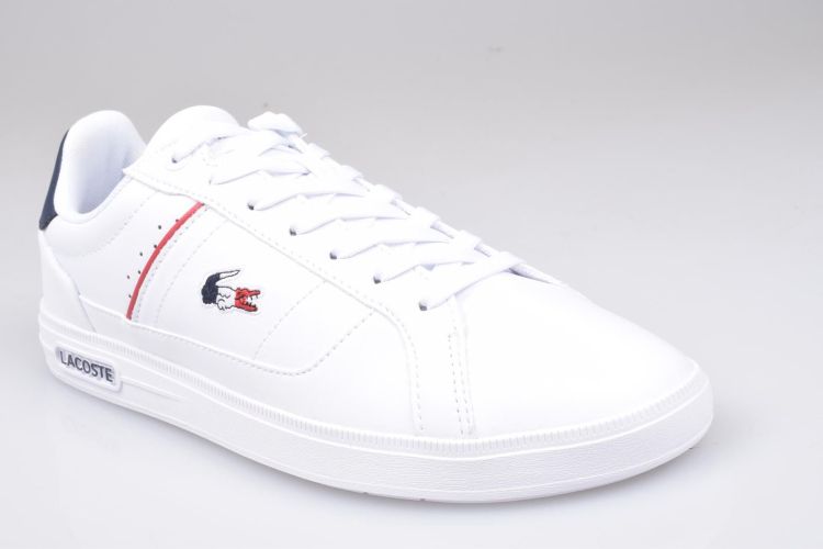 Lacoste Veter Wit heren (EUROPA PRO - 745SMA0117407 Wht/Nvy/Red) - Mayday (Aalst)