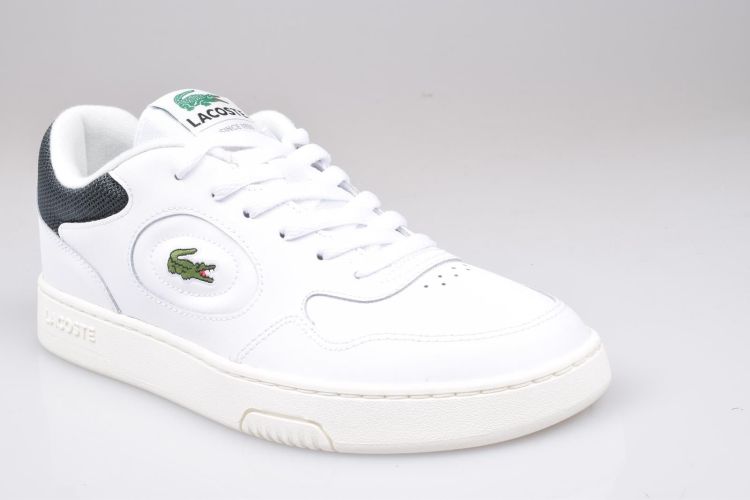 Lacoste Veter Wit heren (LINESET - 746SMA00451R5 Wht/Dk Grn) - Mayday (Aalst)