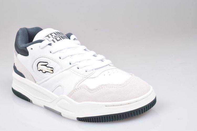 Lacoste Veter Wit heren (LINESHOT - 746SMA00881R5 Wht/Dk Grn) - Mayday (Aalst)