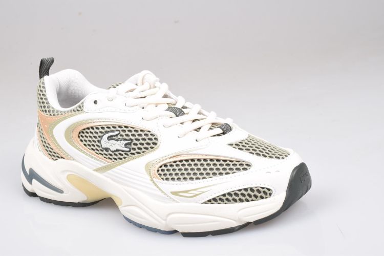 Lacoste Veter Kaki dames (STORM 96 - 749SFA0025AAE Lt Khk/Off Wht) - Mayday (Aalst)