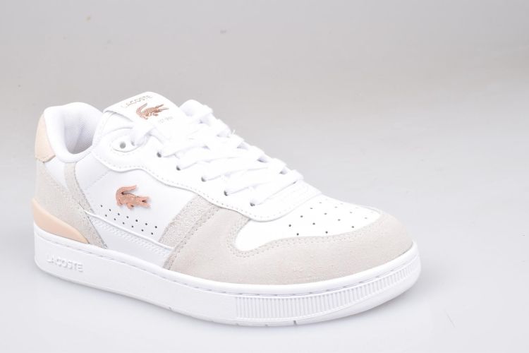 Lacoste Veter Wit dames (T-CLIP SET - 748SFA00431Y9 Wht/Lt Pnk) - Mayday (Aalst)