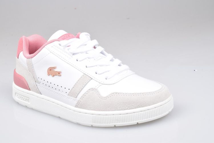 Lacoste Veter Rose dames (T-CLIP - 747SFA00821Y9 Wht/Lt Pnk) - Mayday (Aalst)