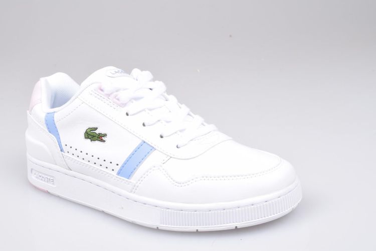 Lacoste Veter Wit dames (T-CLIP - 7-43SFA00241T3 Wht/Lt Blu) - Mayday (Aalst)