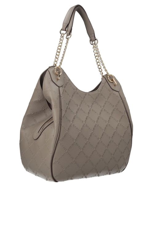 Liu.Jo Accessories  Taupe dames (Liu.Jo ECS L SATCHEL - AF5054 E0538 71105 Desert Taup) - Mayday (Aalst)