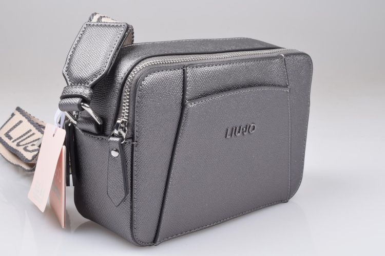 Liu.Jo Accessories  antraciet dames (Liu.Jo ECS M CAMERA CASE - AF4159 E0087 04020 Antracite m) - Mayday (Aalst)