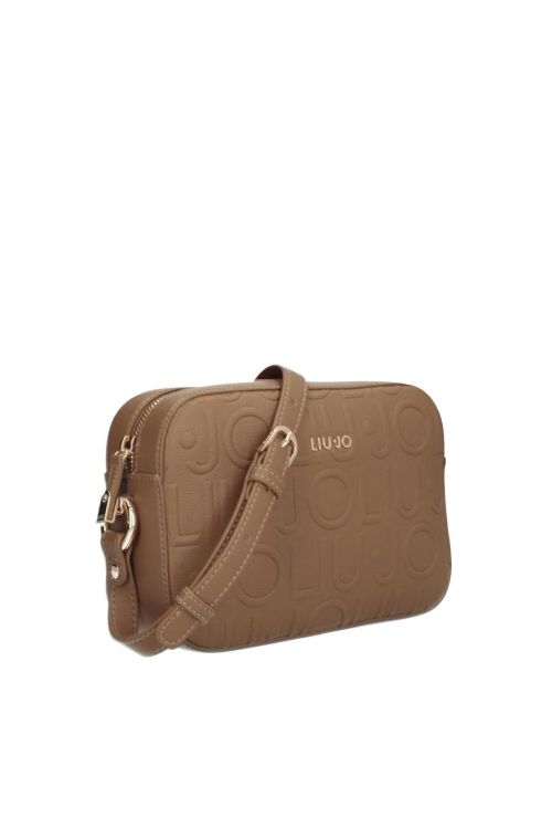 Liu.Jo Accessories  Camel dames (Liu.Jo ECS M CAMERA CASE - AF5159 E0538 81140 Suede) - Mayday (Aalst)
