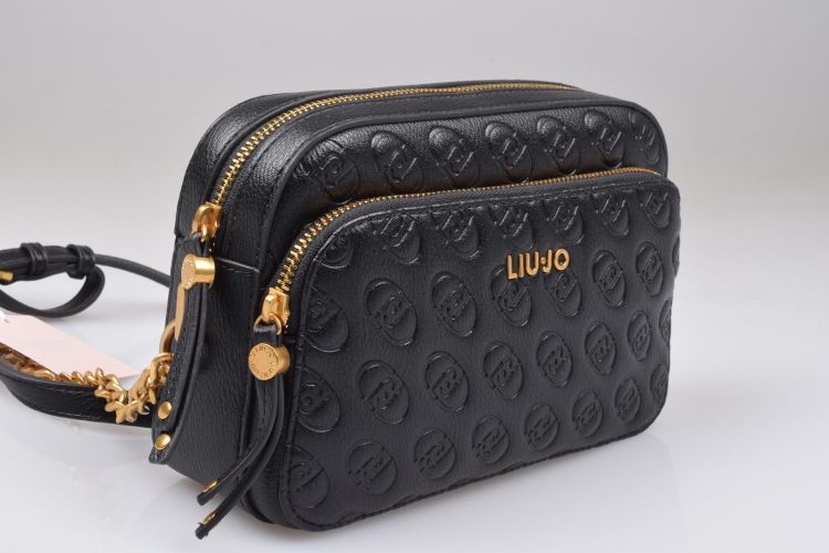 Liu.Jo Accessories  Zwart dames (Liu.Jo ECS M CAMERA CASE - AF4198 E0778 22222 Nero) - Mayday (Aalst)