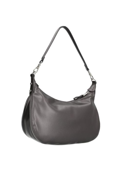 Liu.Jo Accessories  antraciet dames (Liu.Jo ECS M HOBO - AF5133 E0058 04020 Antracite M) - Mayday (Aalst)
