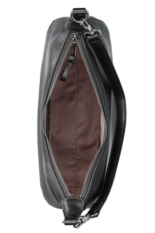 Liu.Jo Accessories  antraciet dames (Liu.Jo ECS M HOBO - AF5133 E0058 04020 Antracite M) - Mayday (Aalst)