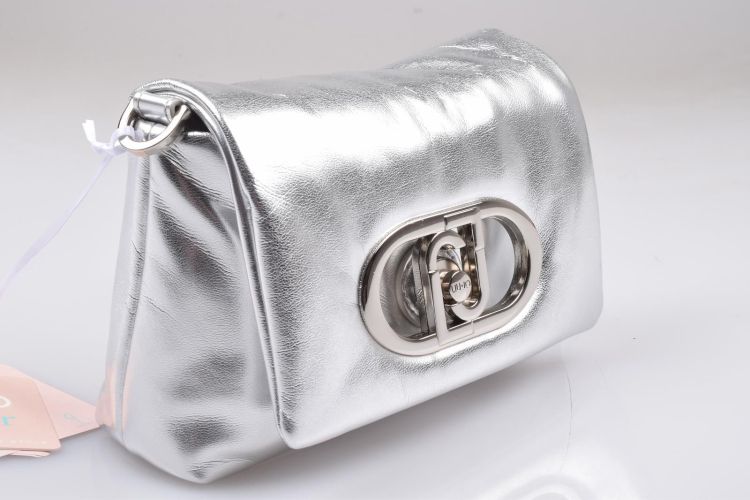 Liu.Jo Accessories  Zilver dames (Liu.Jo ECS S Crossbody - AA5269 E0042 00532 Silver) - Mayday (Aalst)