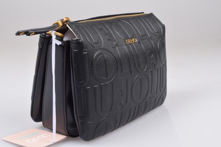 Liu.Jo Accessories  Zwart dames (Liu.Jo ECS S CROSSBODY - AA5072 E0538 22222 Nero) - Mayday (Aalst)