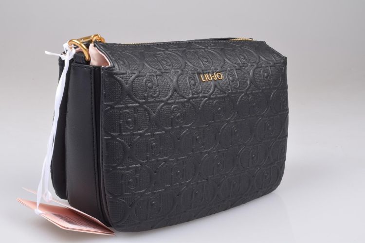 Liu.Jo Accessories  Zwart dames (Liu.Jo ECS S CROSSBODY - AF4285 E0538 22222 Nero) - Mayday (Aalst)