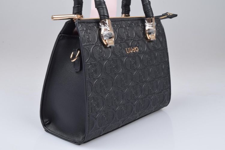 Liu.Jo Accessories  Zwart dames (Liu.Jo ECS S SATCHEL - AF4251 E0538 22222 Nero) - Mayday (Aalst)