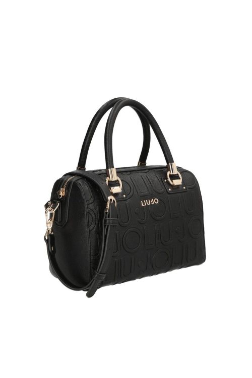 Liu.Jo Accessories  Zwart dames (Liu.Jo ECS S SATCHEL  - AF5160 E0538 22222 Nero) - Mayday (Aalst)