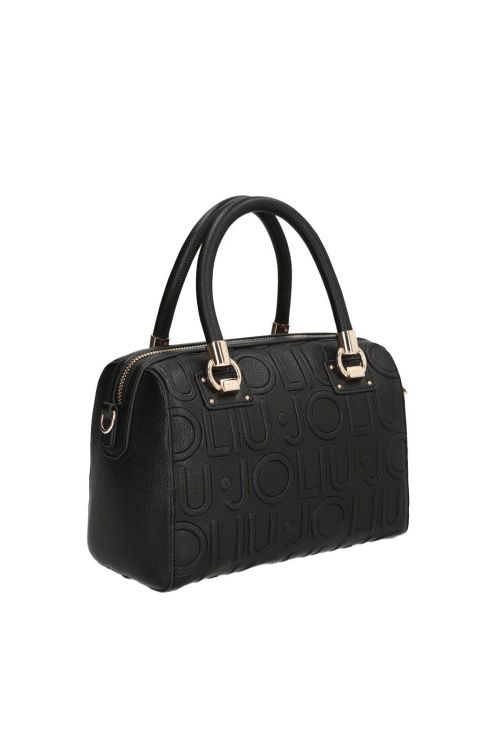 Liu.Jo Accessories  Zwart dames (Liu.Jo ECS S SATCHEL  - AF5160 E0538 22222 Nero) - Mayday (Aalst)