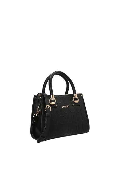 Liu.Jo Accessories  Zwart dames (Liu.Jo ECS S SATCHEL - AF5163 E0538 22222 Nero) - Mayday (Aalst)
