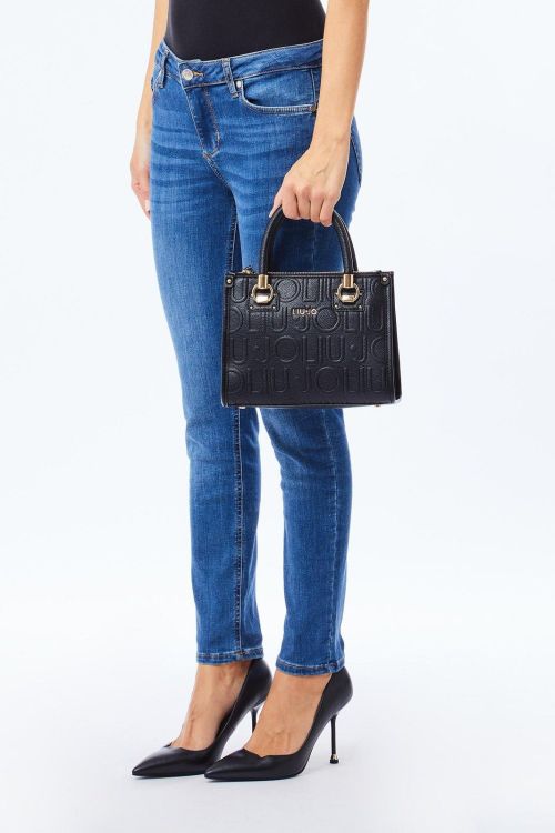 Liu.Jo Accessories  Zwart dames (Liu.Jo ECS S SATCHEL - AF5163 E0538 22222 Nero) - Mayday (Aalst)