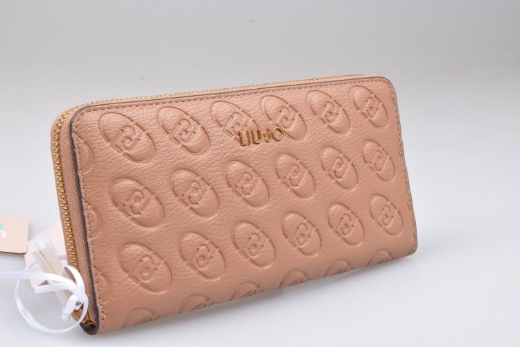 Liu.Jo Accessories  Taupe dames (Liu.Jo ECS XL ZIP AROUND - AF4262 E0778 X0534 Teddy) - Mayday (Aalst)