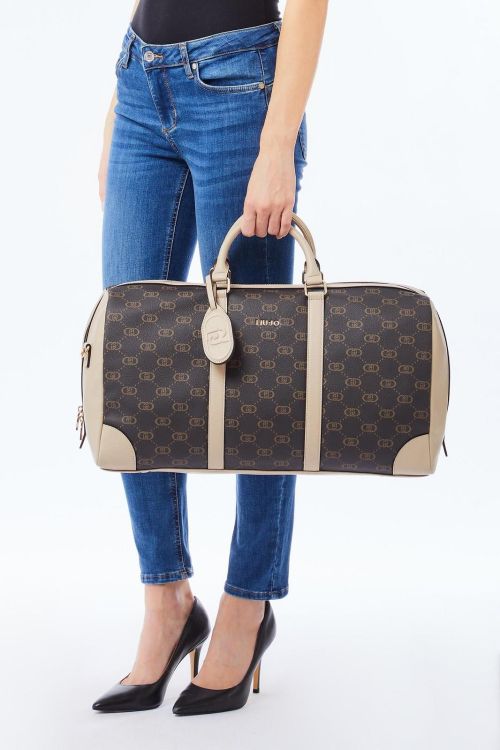 Liu.Jo Accessories  Bruin dames (Liu.Jo L DUFFLE BAG - AF5253 E0053 51308 Neutro) - Mayday (Aalst)