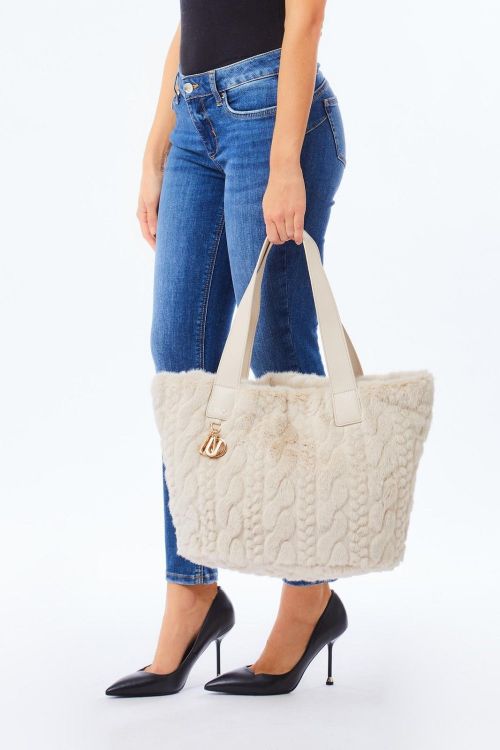 Liu.Jo Accessories  Beige dames (Liu.Jo L TOTE - AF5154 E0305 51308 Neutro) - Mayday (Aalst)