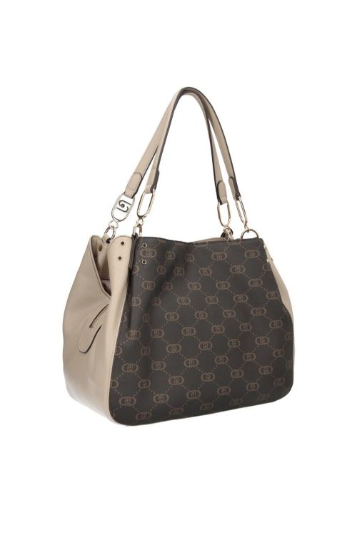 Liu.Jo Accessories  Bruin dames (Liu.Jo M SATCHEL - AF5113 E0053 51308 Neutro) - Mayday (Aalst)