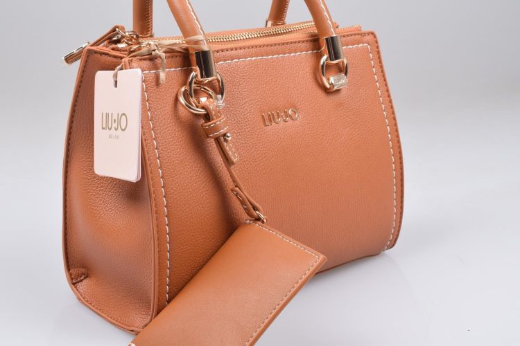 Liu.Jo Accessories  Camel dames (Liu.Jo S Satchel  - AA5163 E0058 81154 Bran) - Mayday (Aalst)