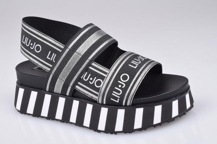 Liu.Jo Shoes Sandaal Zwart dames (FRIDA 2 SANDAL - SA1073 TX183 22222 Black) - Mayday (Aalst)