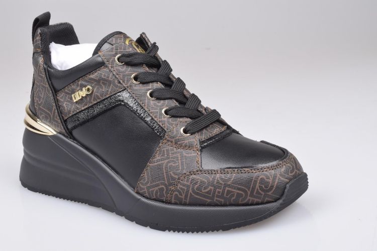 Liu.Jo Shoes Veter Zwart dames (LIU JO ALYSSA 01 - BF3117 EX162 S18A0 Brown/Black) - Mayday (Aalst)