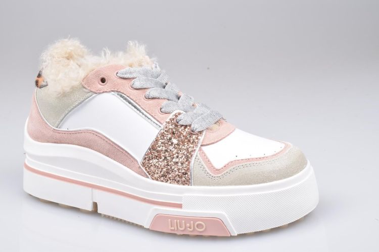 Liu.Jo Shoes Veter Multi dames (LIU JO HERO 15 SNEAKER - BF2163 PX311 S3007 White/Sand/) - Mayday (Aalst)