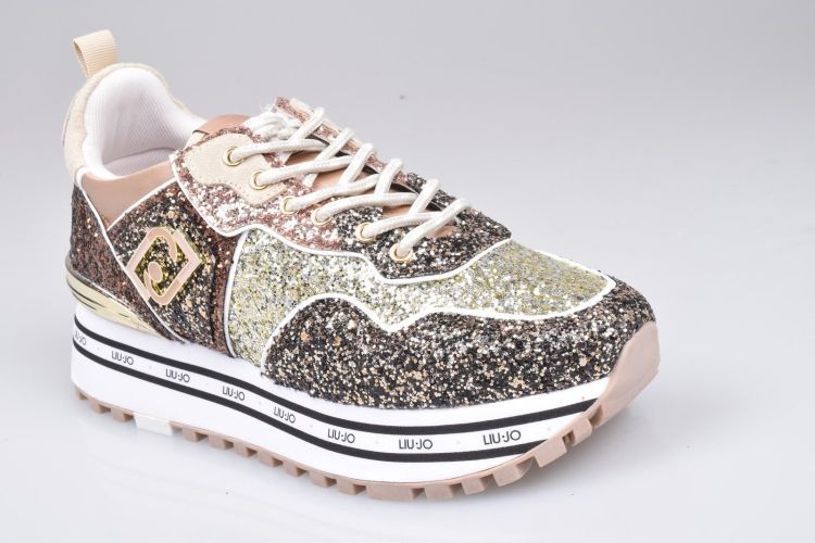 Liu.Jo Shoes Veter Multi dames (LIU JO MAXI WONDER 24 - BF2103 TX007 04178 Light Gold) - Mayday (Aalst)