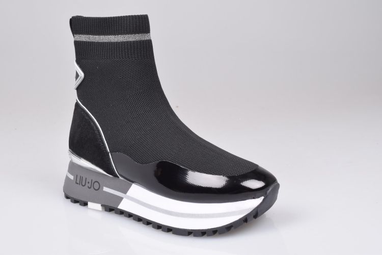 Liu.Jo Shoes Boot Zwart dames (LIU JO MAXI WONDER ELASTIC SOCK 51 - BF2109 TX234 22222 Black) - Mayday (Aalst)