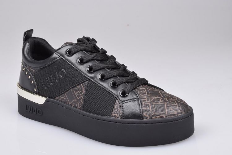 Liu.Jo Shoes Veter Zwart dames (LIU JO SILVIA 38 - BF1081 EX111 S1033 Black/Brown) - Mayday (Aalst)