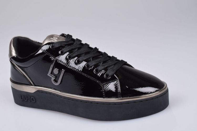 Liu.Jo Shoes Veter Zwart dames (SILVIA 01 SNEAKER - B69015 P0131 22222 Black) - Mayday (Aalst)