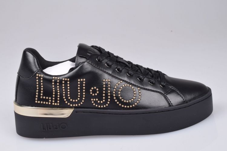 Liu.Jo Shoes Veter Zwart dames (SILVIA 10 SNEAKER - BF0001 EX014 22222 Black) - Mayday (Aalst)