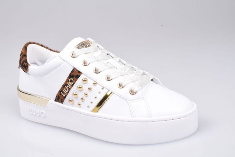 Liu.Jo Shoes Veter Wit dames (SILVIA 23 SNEAKER - BF0087 EX014 01111 White) - Mayday (Aalst)
