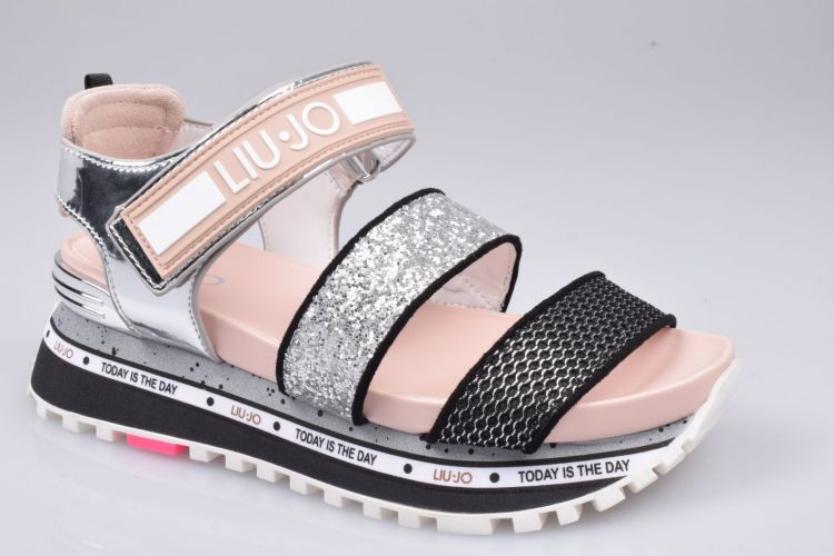 Liu.Jo Shoes Sandaal Multi dames (WONDER MAXI 07 SANDAL - BXX069 TX115 S10S1 Silver/Pink) - Mayday (Aalst)