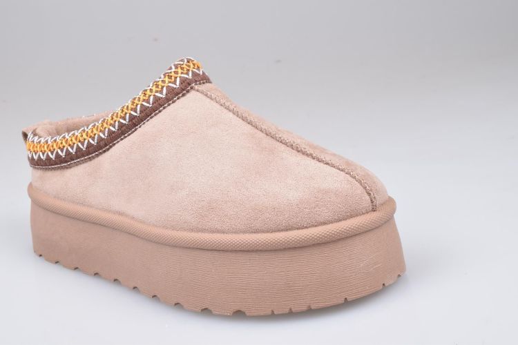 Mayday Collection Pantoffel Sand dames (PLATFORM MULE - 2BB2822101 3800 SAND TXT MF) - Mayday (Aalst)