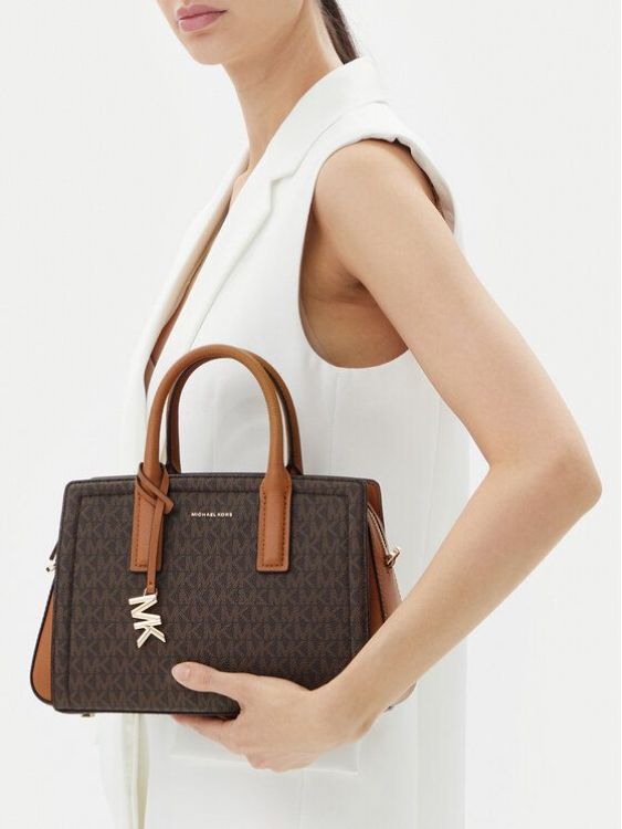 Michael Kors Accessoires  Bruin  (MK SM SATCHEL - 30S5G9IS1B 252 Brn/Acorn) - Mayday (Aalst)