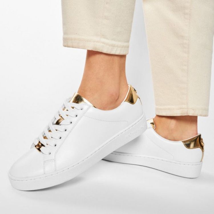 Michael Kors Shoes Veter Wit dames (IRVING LACE UP - 43S5IRFS2L 751 Optical white/P) - Mayday (Aalst)