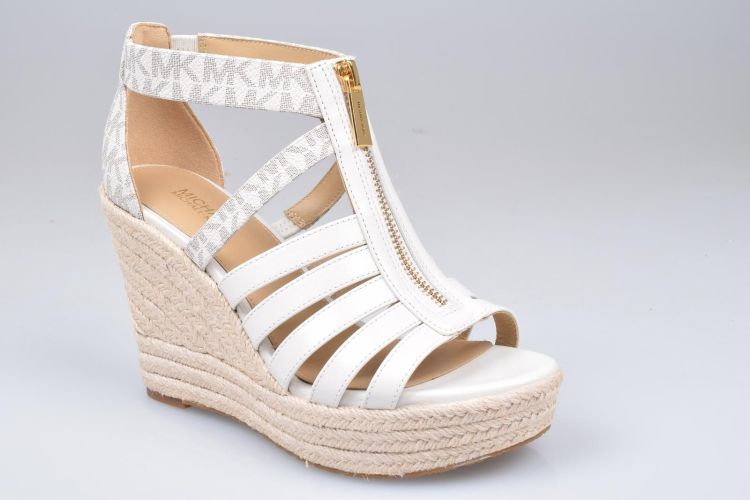 Michael Kors Shoes Sandalet Beige dames (MK BRADLEY WEDGE - 40S3BYMS2B 150 Vanilla) - Mayday (Aalst)