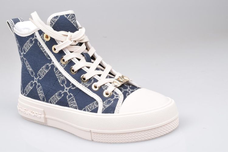 Michael Kors Shoes Mid Blauw dames (MK EVY HIGH TOP - 43F3EYFE1Y 407 Navy Multi) - Mayday (Aalst)