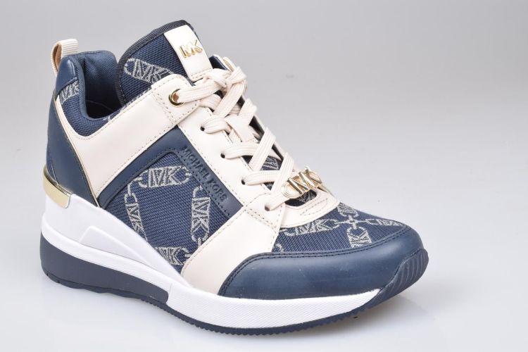 Michael Kors Shoes Veter Blauw dames (MK GEORGIE TRAINER - 43F3GEFS1Y 407 Navy Multi) - Mayday (Aalst)