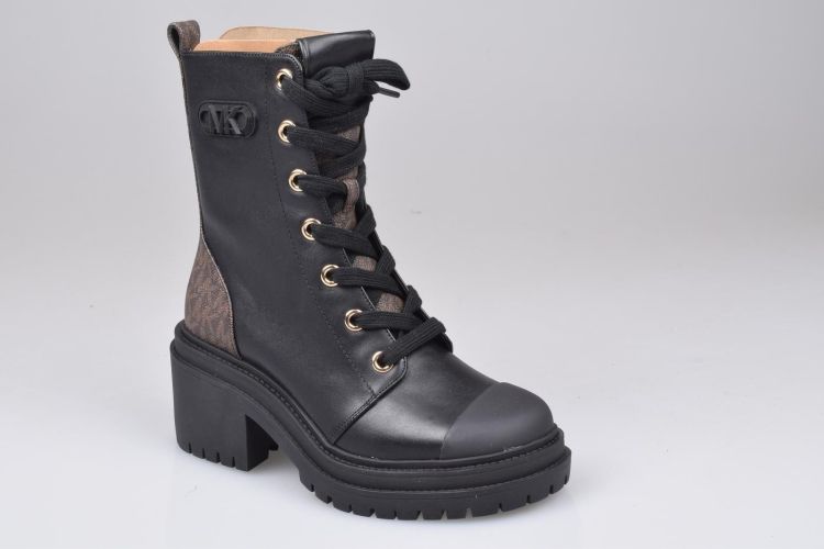 Michael Kors Shoes Boot Zwart dames (MK HANLEY BOOTIE - 40F3HYME5L 007 Black/Brown) - Mayday (Aalst)