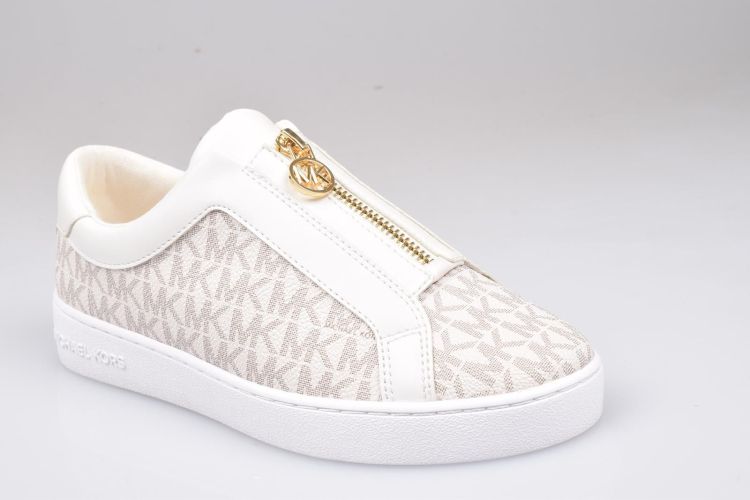 Michael Kors Shoes Slip on Beige dames (MK KEATON ZIP SLIP ON - 43R4KTFP2B 150 Vanilla) - Mayday (Aalst)